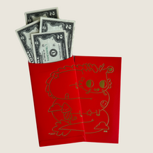 Load image into Gallery viewer, Luna the Moon Dragon Lucky Envelope