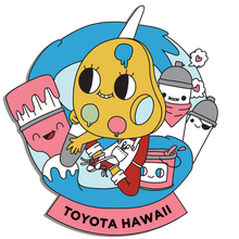 Load image into Gallery viewer, Toyota Hawaii “Creator Tribe” Adhesive Badge