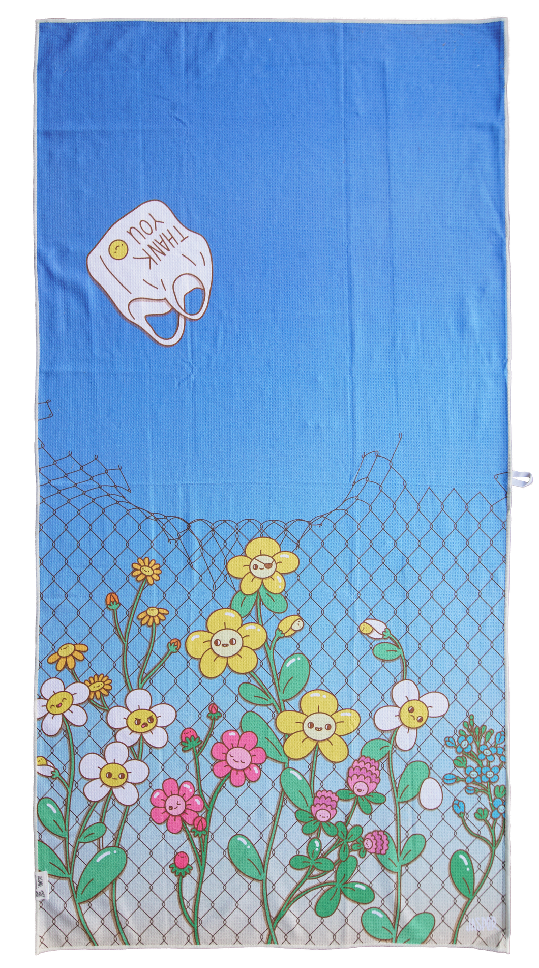 Wild Flowers Wet Bag + Waffle Towel Set