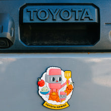 Load image into Gallery viewer, Toyota Hawaii “Foodie Tribe” Adhesive Badge
