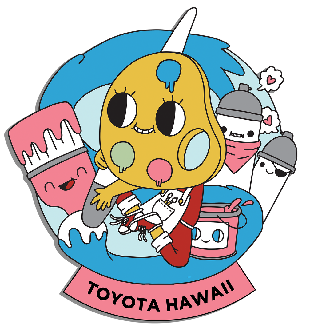 Toyota Hawaii “Creator Tribe” Adhesive Badge