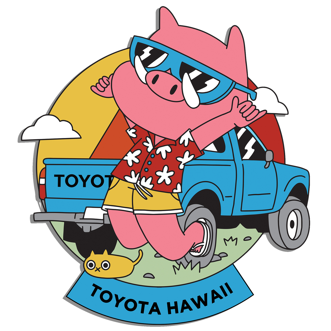 Toyota Hawaii “Heritage Tribe” Adhesive Badge