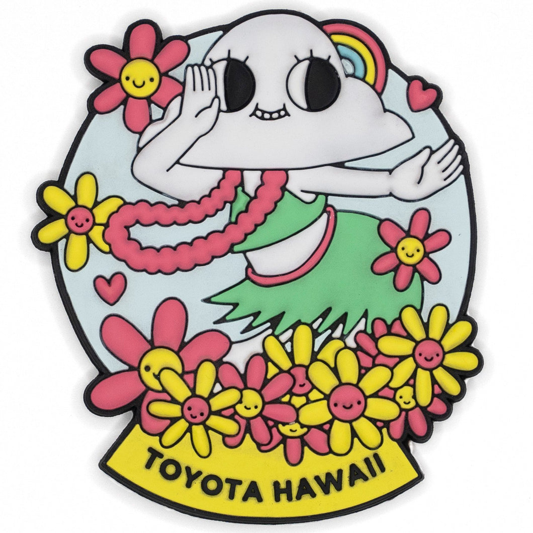 Toyota Hawaii “Wahine Tribe” Adhesive Badge